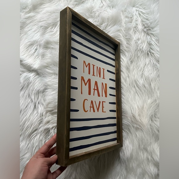 Mini Man Cave Framed Home Decor - Picture 3 of 5